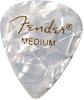 Fender 8 Pieces Teardrop Medium Guitar Picks Assorted Colors