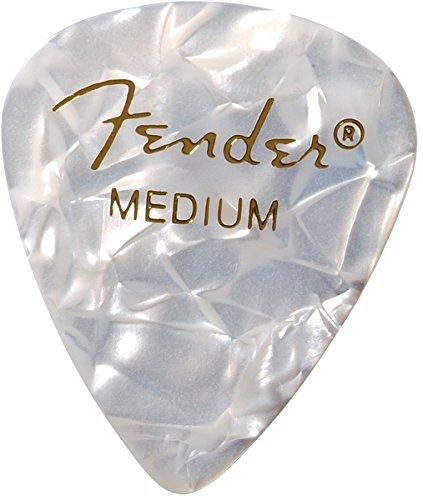 Fender 8 Pieces Teardrop Medium Guitar Picks Assorted Colors
