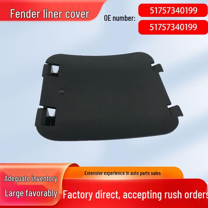 51757340199 BMW 5 Series G38 Fender Liner Cover & G30 Headlight Rear Mudguard Cheyo