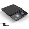 Hot LCD Display Kitchen Scales With Timer 3Kg/0.1G Electronic Scale Pour Over Drip High Accurate Espresso Scale Home Kitchen