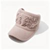 Autumn and Winter Versatile Warm Empty Top Hat Thickened Ponytail Cold Protection Ear Protection Knitted Hat Hat Women's Fashion Cap