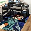 1pc Anime Cartoon Design Chair Mat - Kyojuro Rengoku Inspired Office Rug, Non-Slip Carpet for Home Decor, Suitable for All Seasons, Perfect Gift for A
