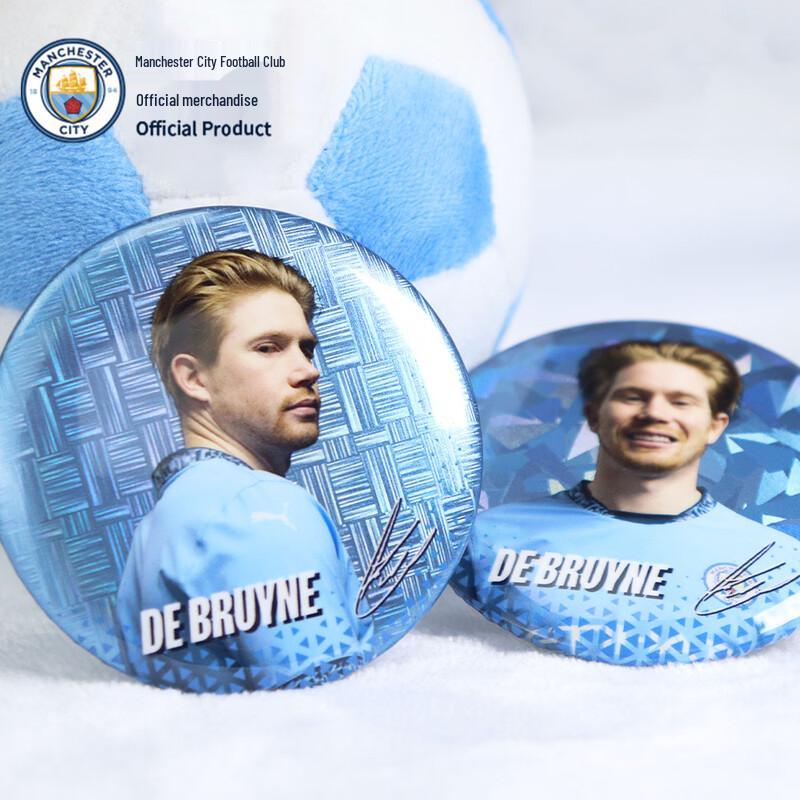 Manchester City FC Player Badge Collection