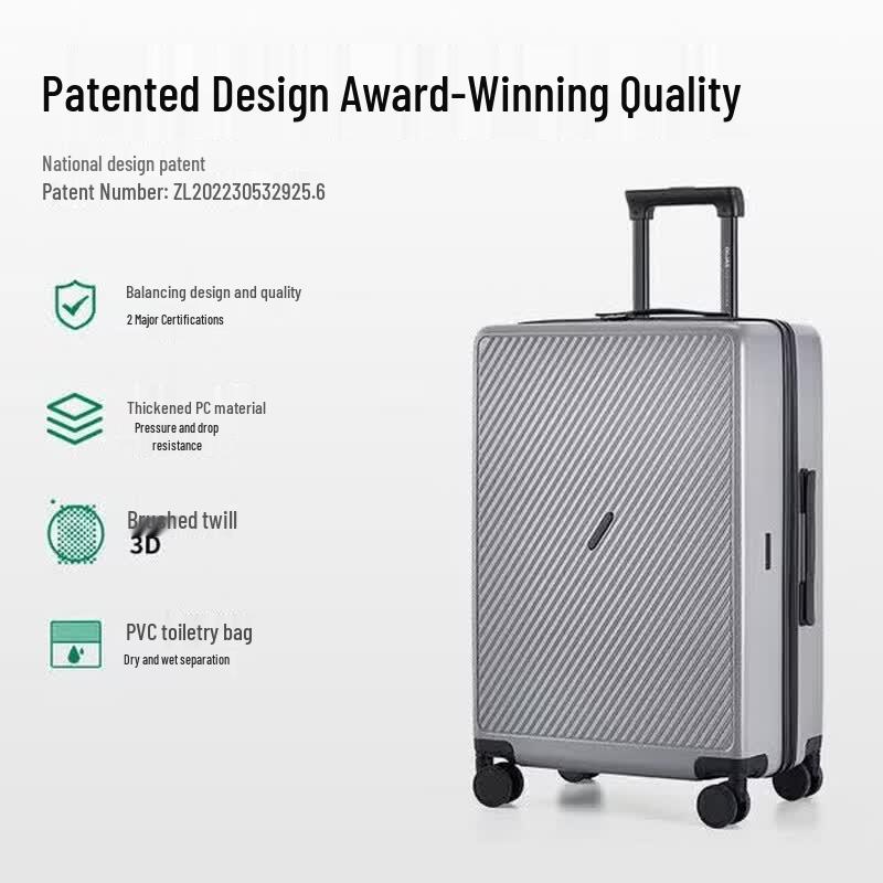 OIWAS 24-Inch PC Hardside Spinner Suitcase