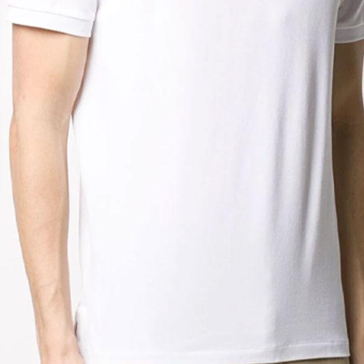 Polo Ralph Lauren Solid Color Logo Embroidered Short Sleeve Polo Shirt Men tops White 710541705-008