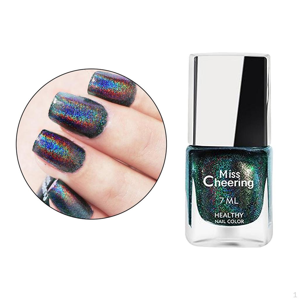 7ml Glitter Cosmetic Nail Pigment easy to use and Clean