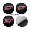 4pcs 56mm Car Styling Wheel Center Hub Caps Stickers Badge For Ford Focus Mk2 Mk3 Mondeo Fusion Explorer Escape Shelby EdgeWI1 