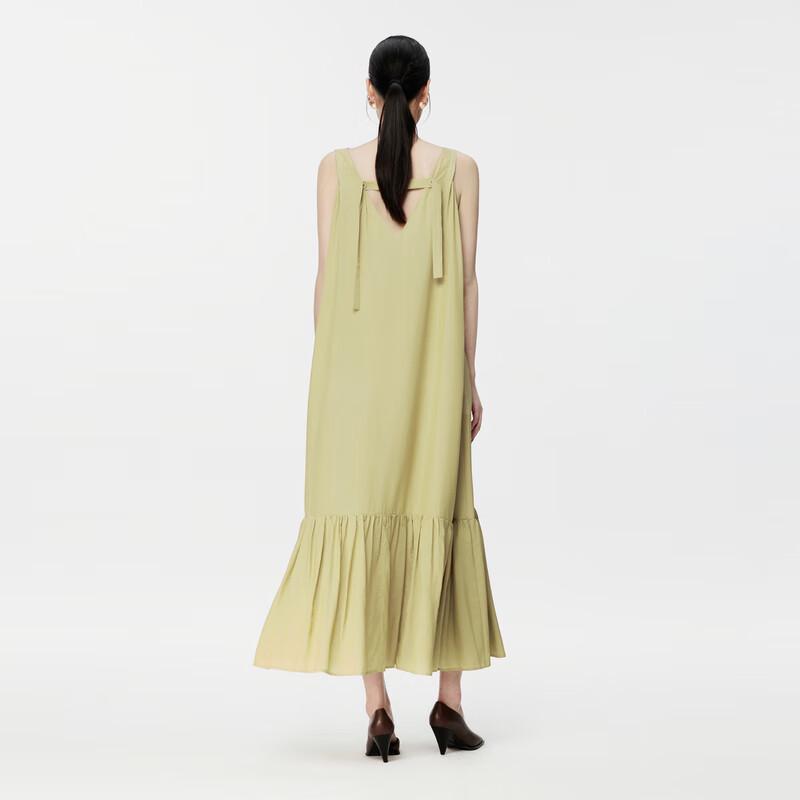 

JNBY 2024 Summer Loose V-Neck Sleeveless Dress S