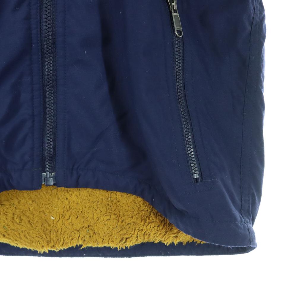 The North Face Einpunkt-Logo Langarm Baumwollfüllung Kapuzenjacke Kinder Gebraucht