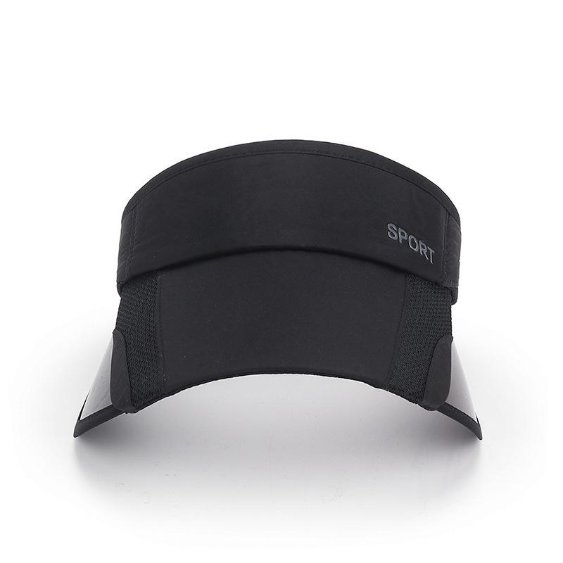 Women's hats with a pull-out brim, summer sun visor, a retractable brim for face protection, a Korean-style large-brim cycling s