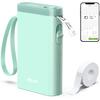 Nelko Label Maker Machine with Tape, P21 Bluetooth Label Printer, Wireless Mini Label Makers with Multiple Templates for Organizing Office Home,