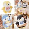 Cute Penguin Cub Plush Toy Fluffy Stuffed Animal For Valentine's Day Gift Best Friend Gift And Sister