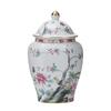 1300ML Ceramic Tea Pot Household Moisture-proof Sealed Pot Tea Container Living Room Coffee Table Desktop Decorative Ceramic Pot