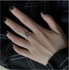 Women's Adjustable S925 Sterling Silver Retro Minimalist Open Ring