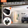Garage Door Threshold and Bottom Seals Kit, 20 FT U Shape+O Ring Universal Garage Door Bottom Seal Weatherstrip PVC, Combine with Weatherproof Garage