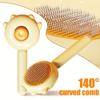 1pc Cat Comb Massage Pet Magic Combs Hair Removal Cat And Dog Universal Needle Brush Pets Grooming Cleaning Supplies Scratcher