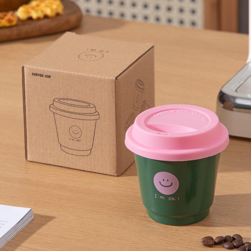 Cupa de Hârtie Formă Cană de Cafea Ceramică cu Valoare Mare Cană și Cană de Latte deosebit de frumoasă