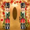 Nutcracker Soldier Door Banner Decor Christmas Decorations for Home 2026 Xmas Hanging Ornaments Navidad Noel Gift New Year 2026