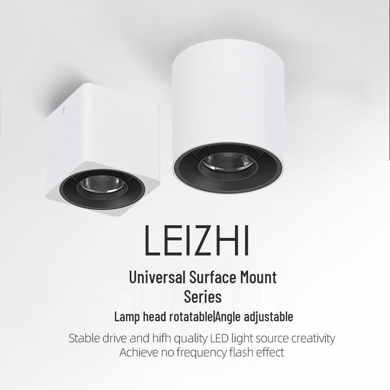 Adjustable LED Ceiling Downlight - Anti-glare Recessed Spotlight for Home and Hallway