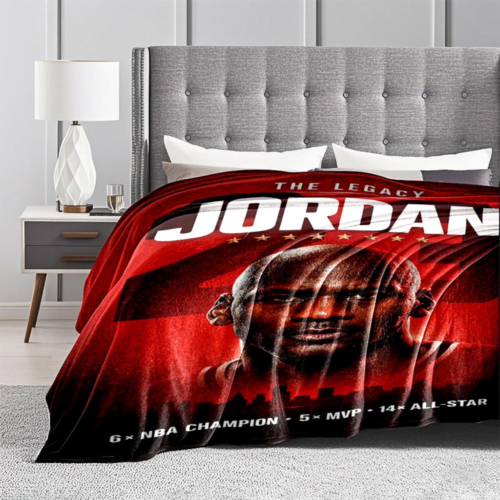 Legendary Basketball Star 23 Flannel blanket for bedroom, living room, sofa, and nap