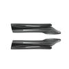 1pair Front Bumper Lip Splitter Spoiler For BMW F10 F11 M Sport 5 Series 520i 530i 2011-2017 Front Diffuser Body Kits Tuning