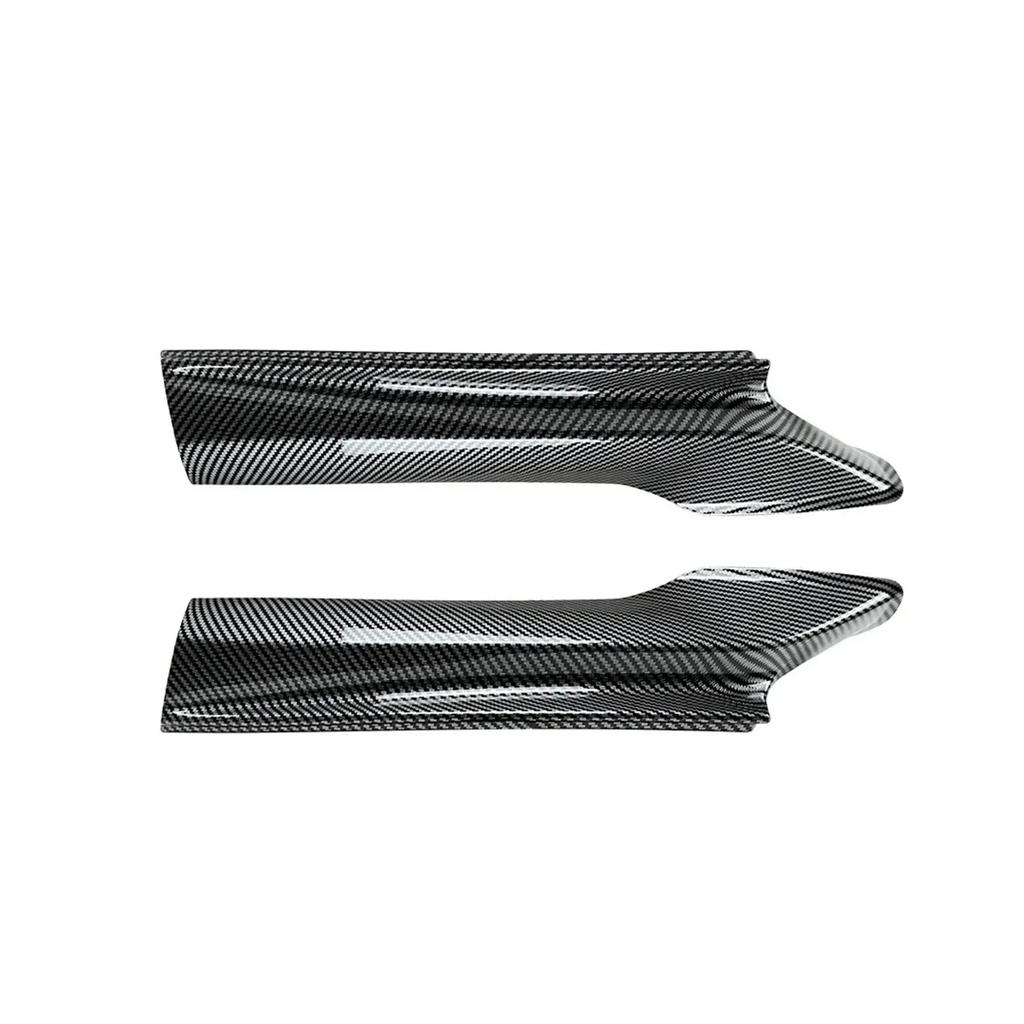 1pair Front Bumper Lip Splitter Spoiler For BMW F10 F11 M Sport 5 Series 520i 530i 2011-2017 Front Diffuser Body Kits Tuning