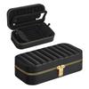 Organizer Jewelry Case Travel Chest with Mirror Black