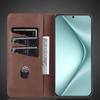 Deluxe Magnetic Adsorption Leather Fitted Case for Huawei Pura 70 Pura70 Flip Cover Protective Case Capa Fundas Coque