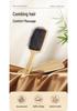 Bamboo Air Cushion Hair Comb for Women - Large, Detangling Massage Comb for Long Hair