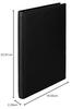 Maruman Smart Binder, A5, 20-Hole, Black, F291-05