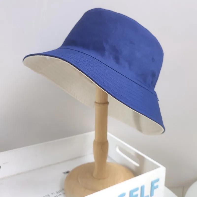 Big Size XXL 63cm 100% Cotton Bucket Hat Men Women Big Head Reversible Fisherman Hat Men Large Size Large Tide Hip Hop Sun Hat