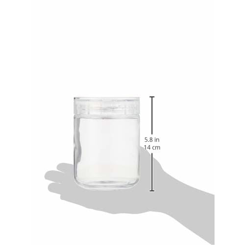 Seisho Cera-Mate Glass Storage Canister, 800ml, Charmy Clear, Tough, TL2, Made in Japan, 221015
