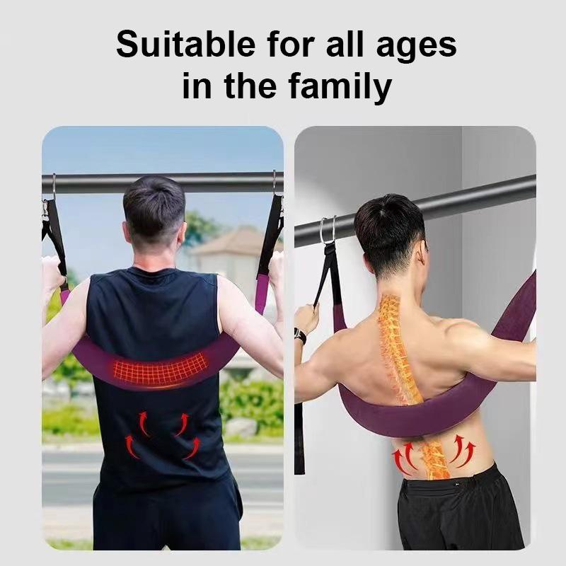 Spine Decompression Decompression Device Soft Comfortable Lightweight Back Stretcher For Home Door Office Outdoor Travelling