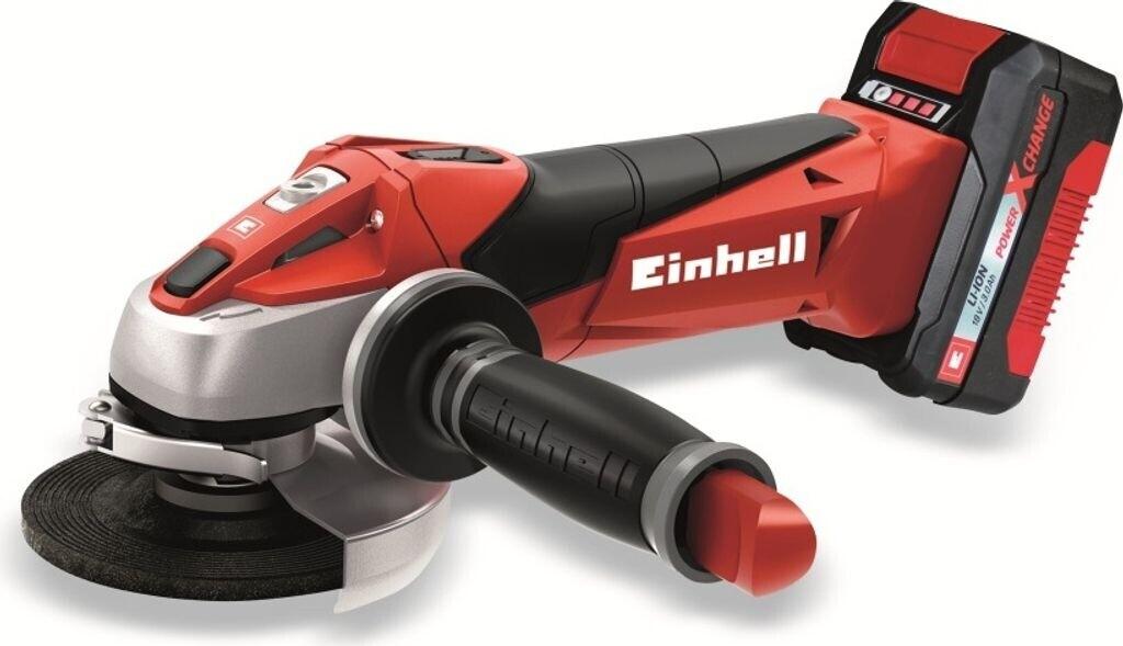 Угловая шлифовальная машина, аккумуляторная угловая шлифовальная машина Einhell TE-AG 18/115 Li Kit (4431119)