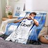 Player Field Blankets Flannel Printed Breathable Warm Throw Blanket for Home Office Bedspreads 0708a54