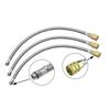 Quick Release Metal Tire Inflation Chuck Auto Locking Brass Connector 12.5mm Thread For Truck Motorcycle Tire Repair Tool
