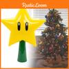 Mario Bros Super Star Light Light Up Holiday Xmas Tree Topper Decor Lamp Party