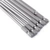 S2 Alloy Steel 6-Piece 100mm Hex Bit Screwdriver Set