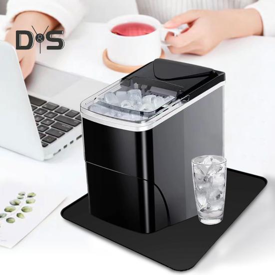 Ice Maker Pad Countertop Water Absorbent Mat Reusable Ice Maker Tray Pad Easy To Clean Dish Drying Mat for Kitchen