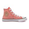 Converse Chuck Taylor All Star Comfortable Versatile High Top Kids Canvas Shoes Kids Sneakers Coral-Orange 670692F