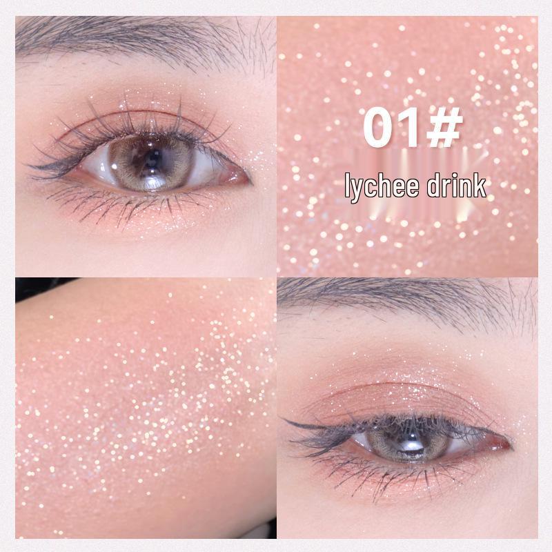 NOVO6076 Iridescent Eyeshadow Stick: Quick, Easy One-Swipe Makeup for Students & Parties. Ideal for Busy or Lazy Days. Super Hot & On-Trend!