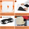 Handwärmer Kinderwagen, Kinderwagen-Handwärmer mit Fleece-Innenseite, Handwärmer für Kinderwagen, wasserdicht, winddicht, Handschuhe, Kinderwagen, Universalgröße für Kinderwagen, Buggy