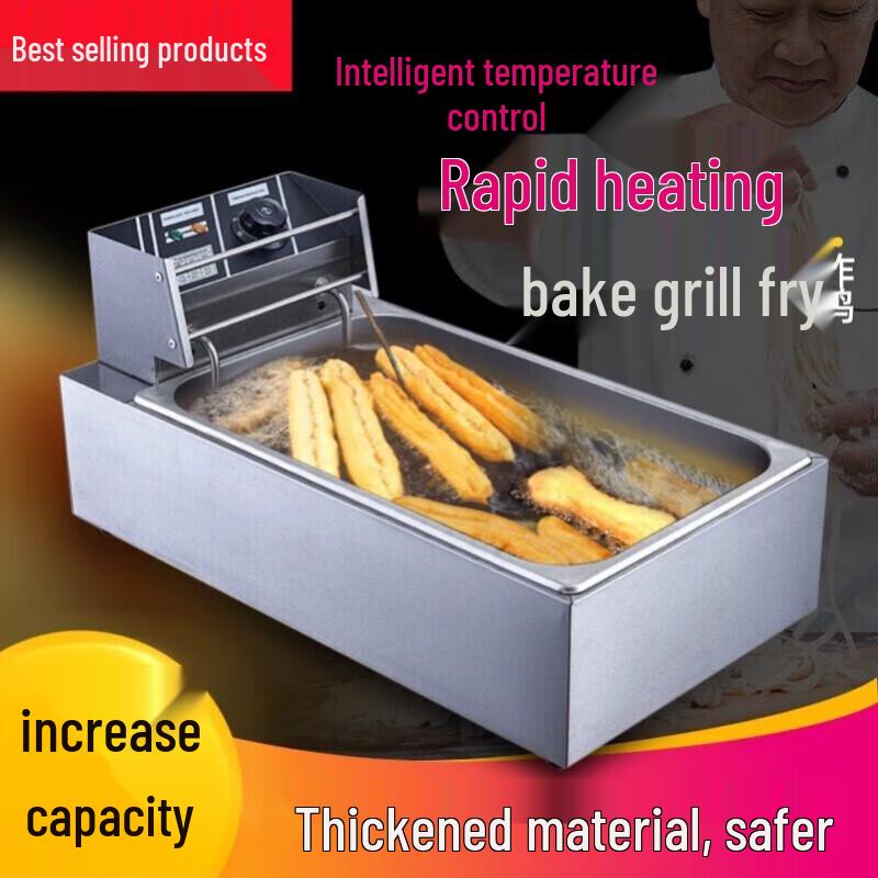 GOWKE Thermostatic Electric Deep Fryer & Oden Cooker