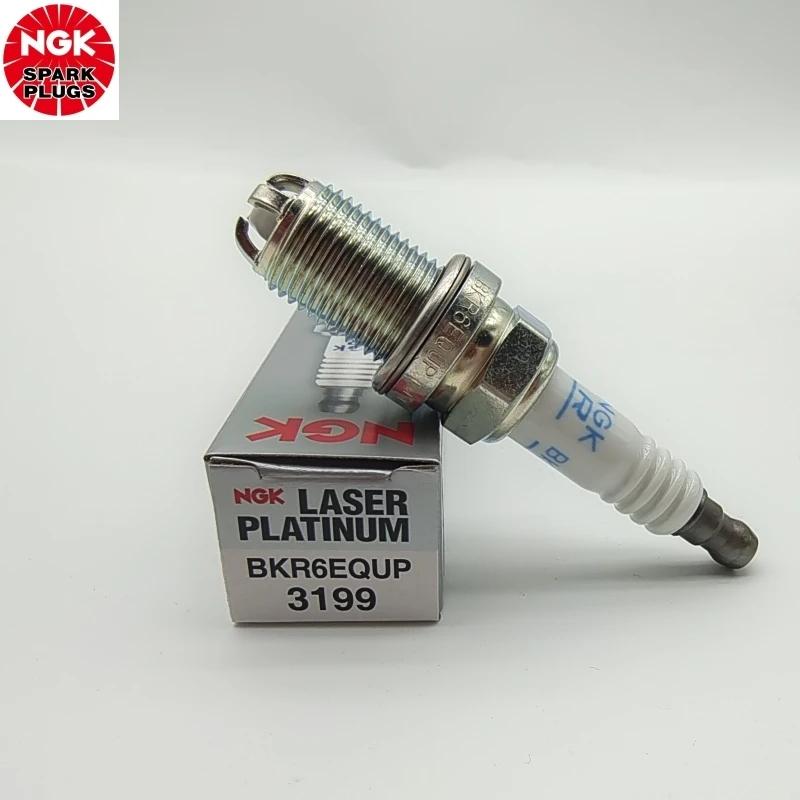 

4-6Pcs Original BKR6EQUP 3199 Brand New Laser Platinum Spark Plug For Phantom 6.7L A8 MINI BMW E46 E63 E83E53 M54M62E65E34 4PCS
