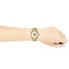 Versace Palazzo Empire 43mm Schweizer Quarz Uhr, Weißes Zifferblatt, Edelstahl, Saphirglas, Gold, VERD00318, Herren