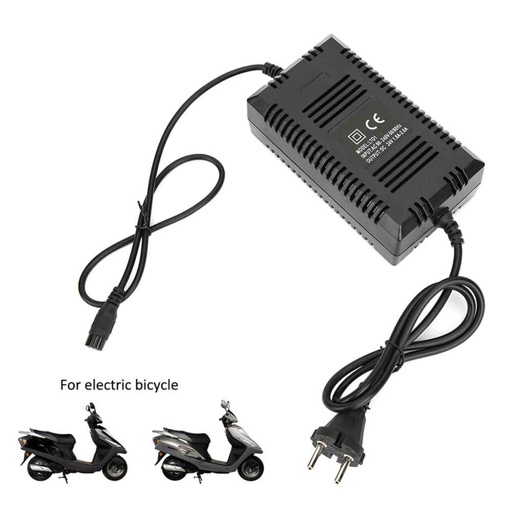 24V Portable Lithium Battery Charger for Electromobile Electric Bicycle