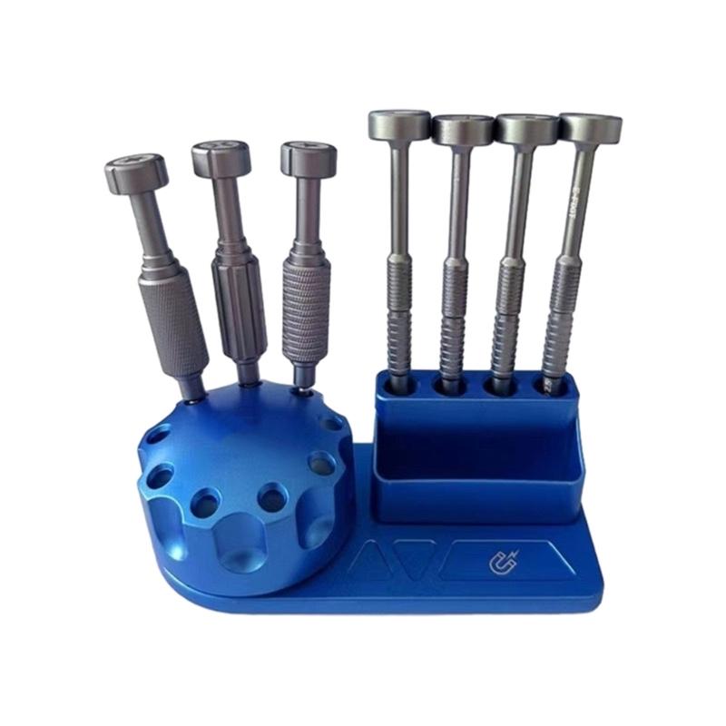 Versatile Organizer for Cell Phone Maintenance Neat Screwdrivers Storage Rack Innovative Organizer Box for Repair Tools