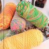 Soft Acrylic Yarn 2-Pack 190 g/pc 5Ply Medium Weight  Multicolor Yarn for Knitting, Crochet & Crafts - Ideal for Sweaters