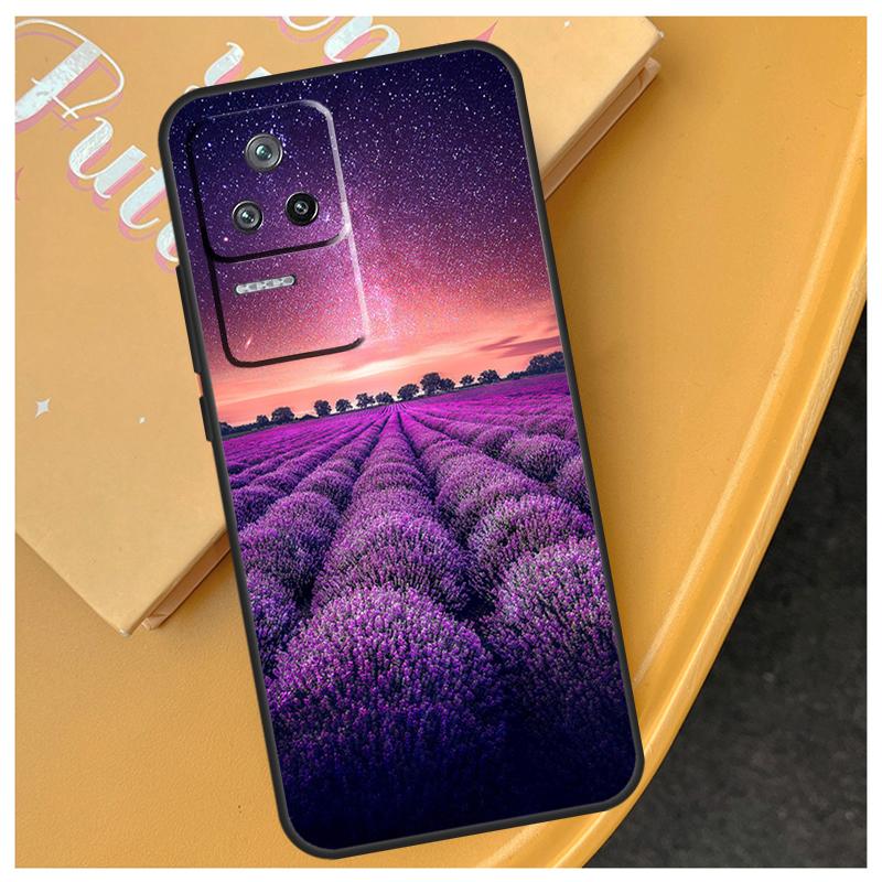 Lavender Purple Flowers Funda For Xiaomi 17 Pro Max 13T 14T 15T 14 15 Ultra POCO X7 X5 X6 F5 F6 F7 Pro F8 Ultra Case