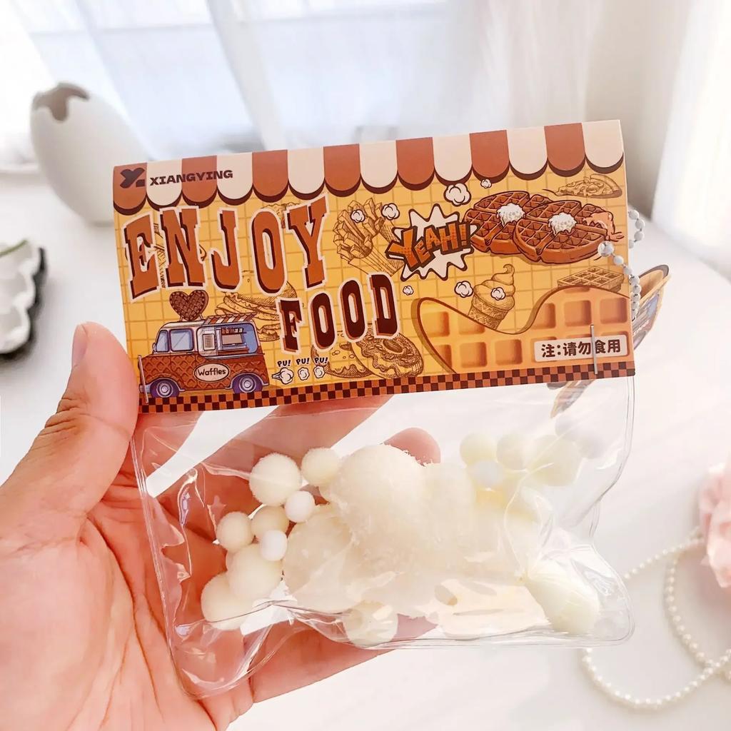 Squishy Food Creative Kids Fidget Toy Simulation exquisite Waffle  Bread Toast Donuts Slow Rising Squeeze Stress Relief Toys